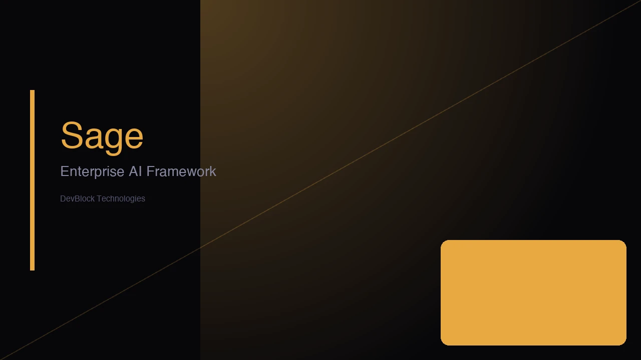 Sage Inference: The Universal LLM Gateway Powering 16 Systems
